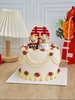 喜庆小熊订婚结婚蛋糕 商品缩略图1
