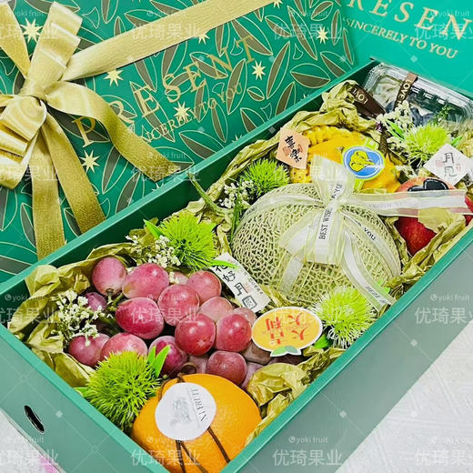 2025年【中秋法式果礼】 精品轻奢水果礼盒   只配送广州市区 商品图3