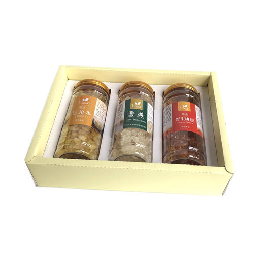 【阿比该】胶颜三宝760款（桃胶310g 雪燕200g 皂角米250g） 商品图3