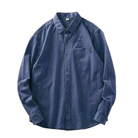 U家25秋冬重磅100%纯棉斜纹针织面料长袖衬衫，立体拼接悬浮式口袋，时尚简约商务通勤的减龄百搭款！