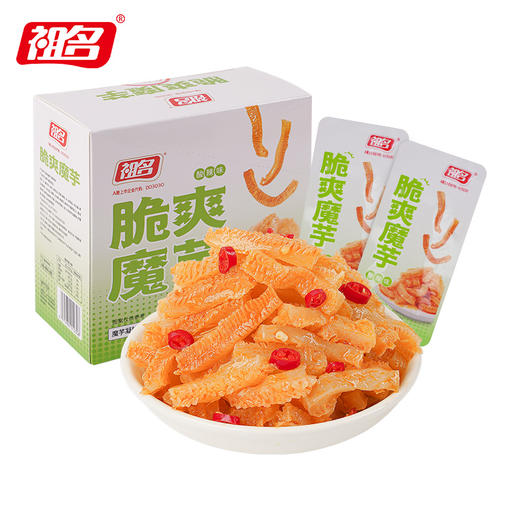 祖名脆爽魔芋酸辣味火锅魔芋爽零食追剧小吃休闲食品辣爽180g 商品图4
