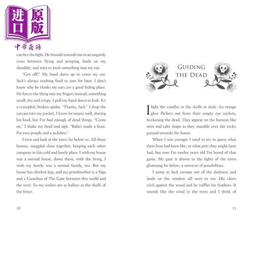 【中商原版】水石奖 鸡脚怪屋 Sophie Anderson The House with Chicken Legs 英文原版 儿童文学小说 奇幻冒险故事 小初文学 商品图3