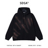 SDSA男士秋冬新款痞帅男装潮牌简约扎染抽绳连帽卫衣百搭高级感 商品缩略图1