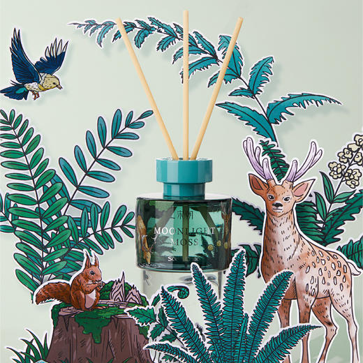 「下单两瓶赠礼袋+蜡烛」宋朝  繁花之境系列无火香薰 净化空气 120ml/瓶 商品图6