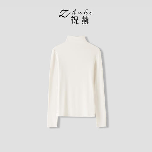 （合作款）羊毛混纺半高领打底衫- yb1022015 商品图1