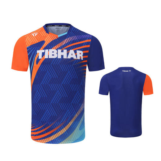 Tibhar挺拔乒乓球服男女短袖球衣比赛服幻影4.0速干透气运动短袖02615 商品图2