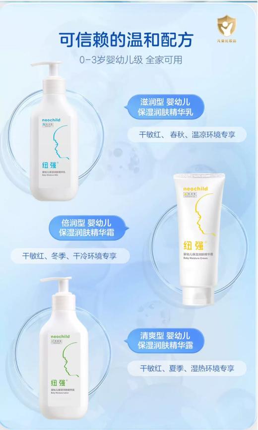 【云优选】纽强新华婴儿保湿面霜新生儿润肤身体乳滋养精华(包装拆封后不支持7天无理由退货，介意慎拍） 商品图3