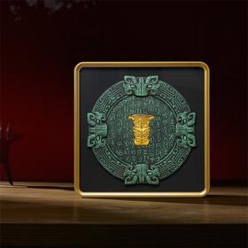 国尊聚福足金何尊文创摆件 高端西安纪念品商务礼品伴手礼