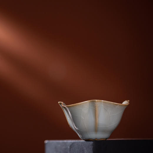 问鼎汝瓷/鼎峰系列/天青辛丑/银杏杯（大) 商品图2