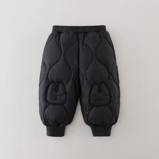 【无氟防泼水】马克珍妮女童可爱兔子加厚保暖羽绒裤2025年冬装新款551710 商品图1