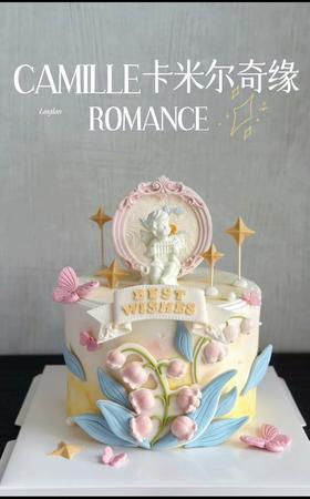 天使奇遇主题蛋糕