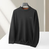【DKP】大依优型大码男装加绒加厚针织衫新款男士加肥加大码时尚休闲圆领加绒毛衣男 商品缩略图2