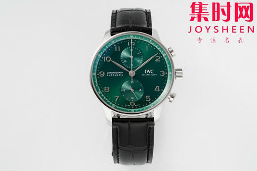 IWC万国 新款AZ葡萄牙计时系列腕表 葡计透底 新款背透葡计 绿海王 男士腕表 商品图0