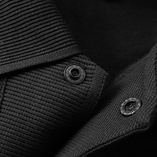 【100%棉】【DDP】大依优型大码男装全棉长袖POLO内里磨毛加肥加大码商务休闲翻领纯棉长袖打底衫 商品图2