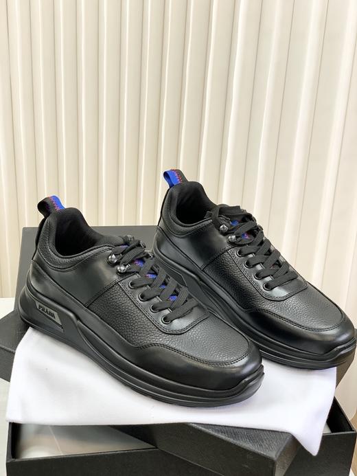 P**rada 男士商务撞色休闲运动鞋 商品图7