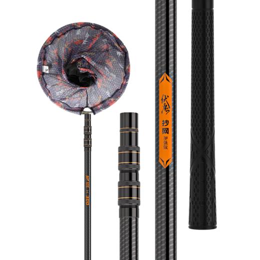 伏魔综合抄网加强版  腰杆硬挺大物轻松应对综合性能升级加强防滑设计自由定位不打滑 商品图6