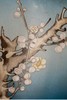 独角鹿西洋古董1900年代日本明治时期出品京都錦光山制款梅花牡丹纹主题蓝地描金彩绘萨摩烧花瓶一对 商品缩略图5