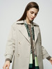【双排扣风衣外套】25年秋冬新品女士时尚短款纯色防风外套 商品缩略图1