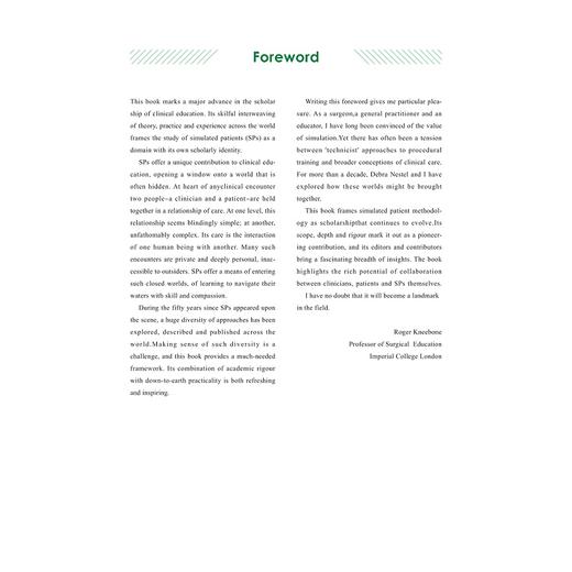 标准化病人（SP）方法论：理论、依据与实践/（澳）黛布拉·内斯特尔/（澳）玛格丽特·贝尔曼  原著者/赵峻/潘慧 主译/浙江大学出版社 商品图3