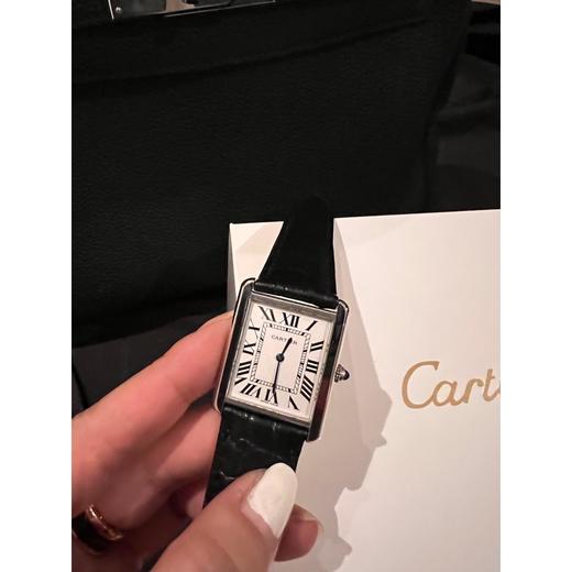 卡&亚坦克系列皮带方表盘腕表情侣款 商品图6