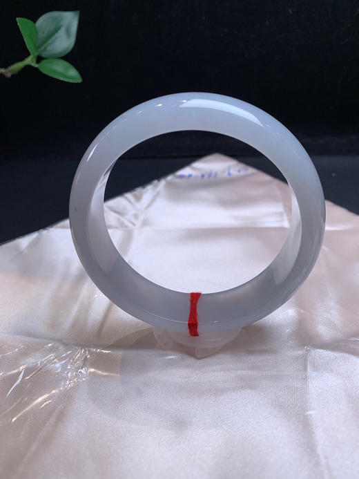 620740，61 宽版正圈手镯，17.5-8.2mm，大圈口，大宽条，宽版轮胎镯，底妆均匀细腻，润润的，完美的 商品图1