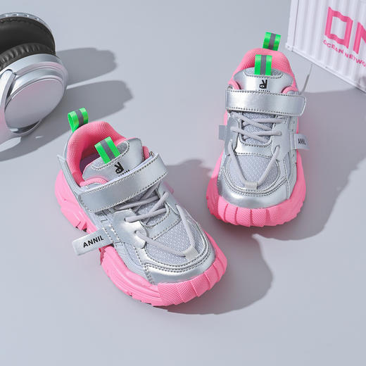 ANNIL/安奈儿童鞋秋季新款儿童运动鞋软底潮款儿童鞋子男女户外鞋HM5305376 商品图2
