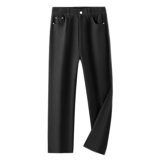 【100%棉】【DDP】大依优型大码男装纯棉松紧腰牛仔裤加肥加大码时尚休闲半松紧弹力 商品图4