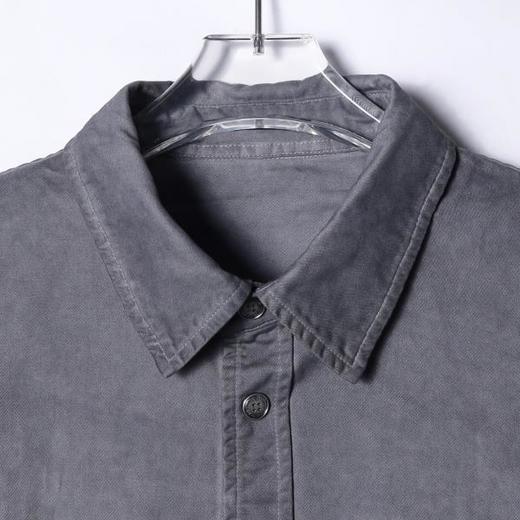 C53200SDSA男士秋冬新款痞帅男装极简风扎染设计长袖衬衫休闲时尚衬衣 商品图2