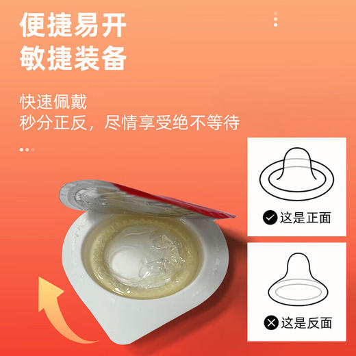 名流避孕套超薄0.01隐形裸入安全套男女用玻尿酸快感秒喷套套情趣用品 【20只】001超薄激情小鸟果冻装 商品图3