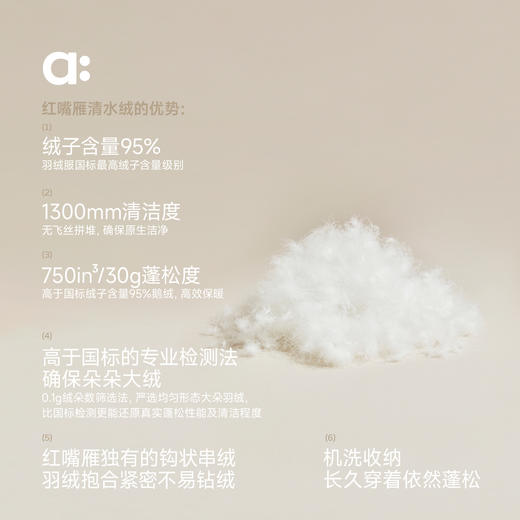 幼岚【红嘴雁】儿童马甲25秋冬新品三防挡风蓬松保暖 商品图4