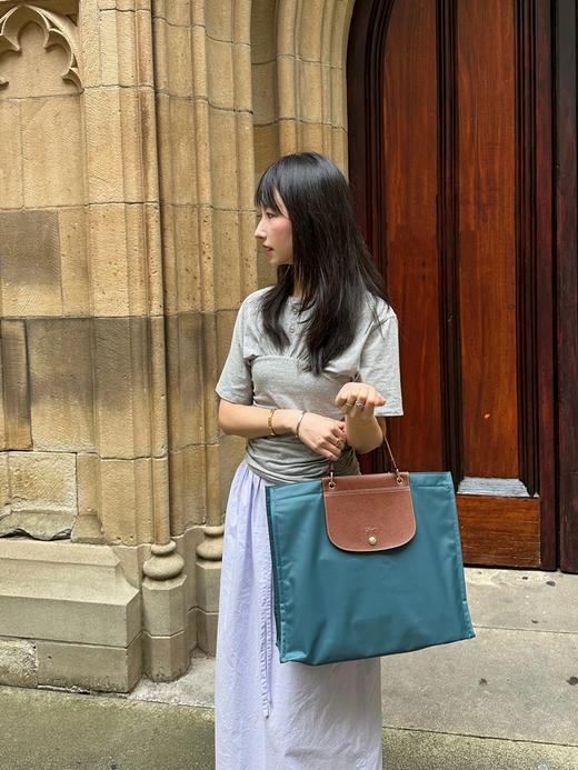 珑骧新款Cabas Longchamp系列托特公文包（SS） 商品图0