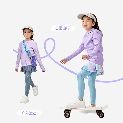 UTO/悠途 儿童运动二合一裙裤 商品图2