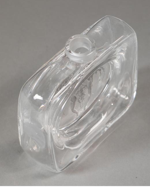 独角鹿西洋古董 法国顶级水晶工坊莱俪LALIQUE设计出品「Deux Figurines Bouchon Figurines」款水晶香水瓶 商品图2