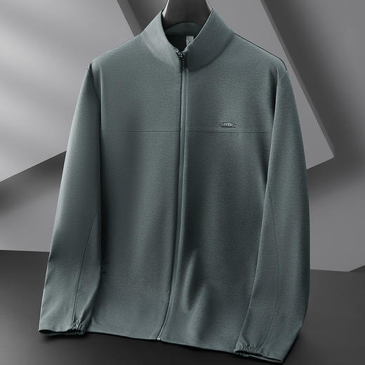 【DDP】大依优型大码男装新款男潮胖加肥加大码运动休闲立领夹克时尚外套 商品图1