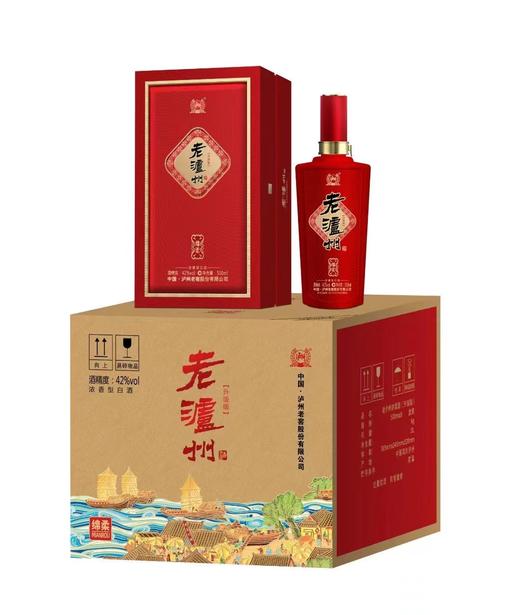 优选丨泸州老窖股份老泸州浓香型白酒42度500ml*6瓶 白酒 商品图2