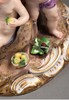 独角鹿西洋古董德国梅森彩绘描金装饰人物主题群雕瓷偶古董摆件 商品缩略图6