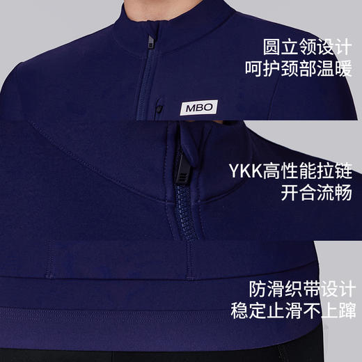 MBO LightWarm™男子秋冬轻暖全能百搭抓绒骑行服 C161 (经销商专拍链接，非经销商拍单不发货) 商品图7