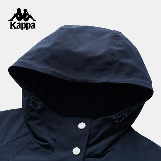 Kappa 25年秋季新款 连帽保暖休闲防风上衣外套女K0F82FJ43 商品图4