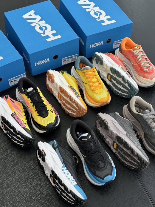 HO&&KA Maf  ate X 情侣款越野跑步鞋 商品图13