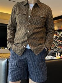 迪家夏款满印短裤