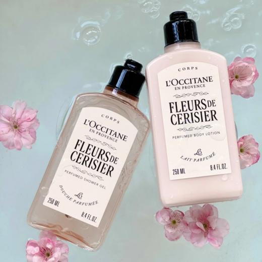 【双12嗨购节】【全球购·新版】L'OCCITANE欧舒丹樱花身体乳250ml沐浴露250ml甜蜜浪漫香体保湿 樱花润肤乳滋润保湿--wskl581 商品图3