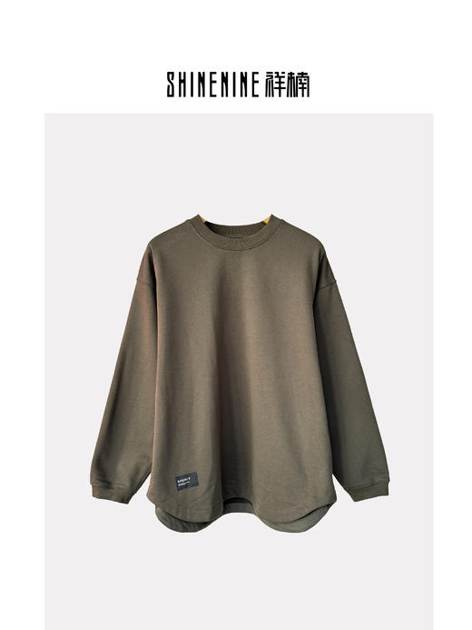 E433064244纯色圆领卫衣 商品图0