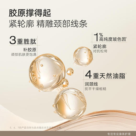【任2件99元】【会员福利】水之蔻玻色因美白颈霜紧致淡化颈纹美颈霜保湿提拉紧致 商品图4