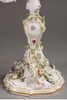 独角鹿西洋古董德国梅森瓷面浮雕装饰彩绘描金双枝头烛台古董摆件 商品缩略图5