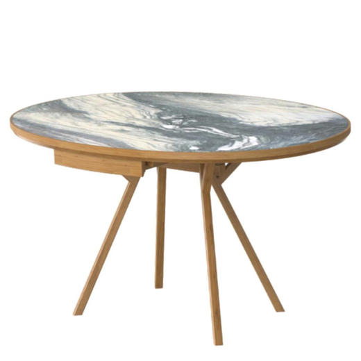 哲品x清庭「Tea Dimension」椭圆茶桌 商品图5