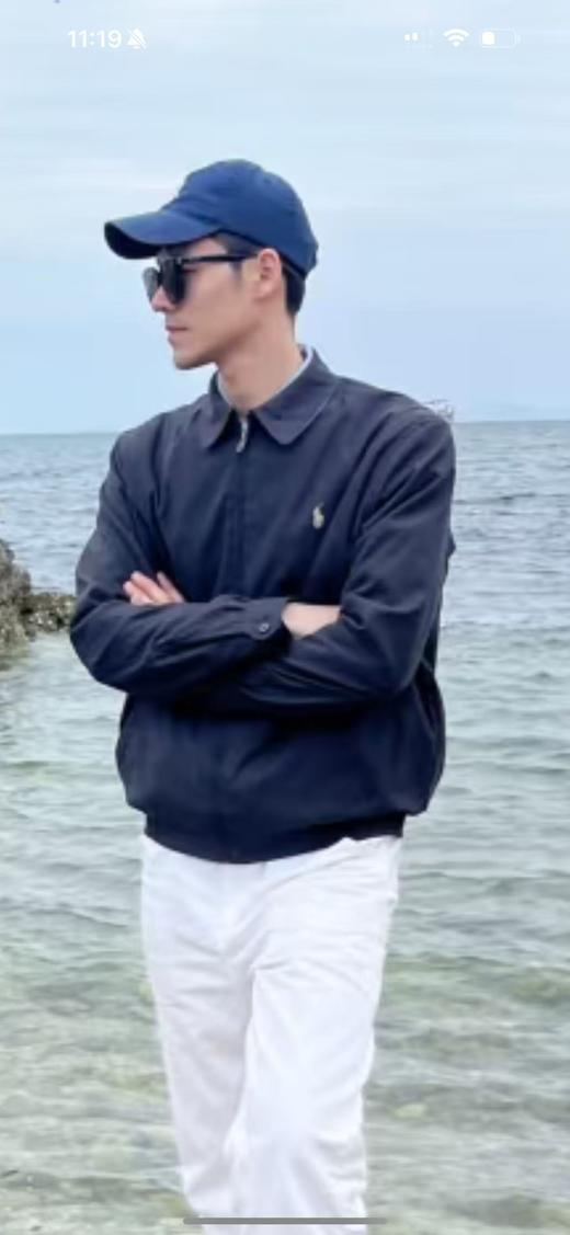 拉家 休闲纯色外套（波哥穿M码） 商品图3