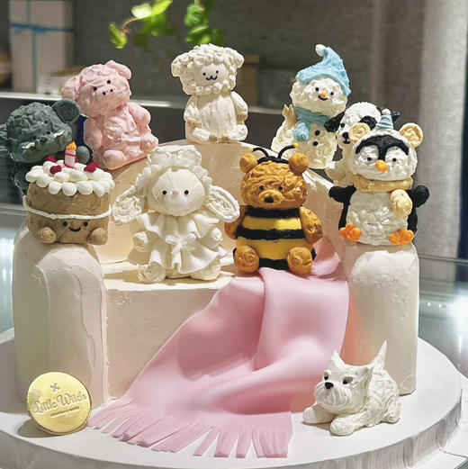 LITTLE WITCH立体小动物聚会 小朋友为之疯狂 8英寸 商品图0