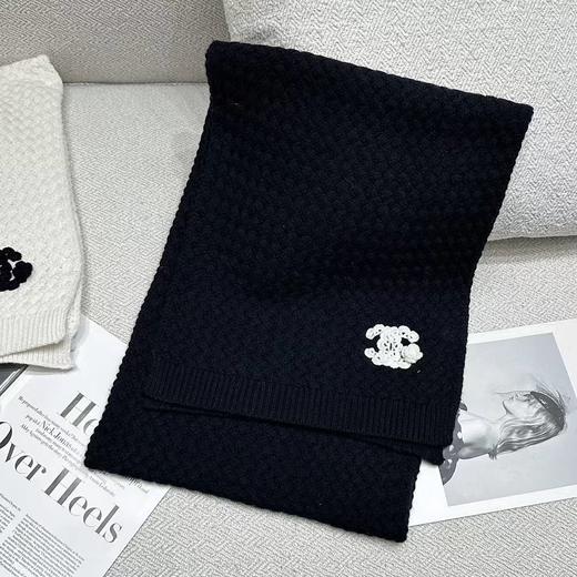 TY414-Chanel 香奈儿 25A高级手工坊系列新款冬季搭配神器羊绒围巾（PG*MM）9.10直播款 商品图4