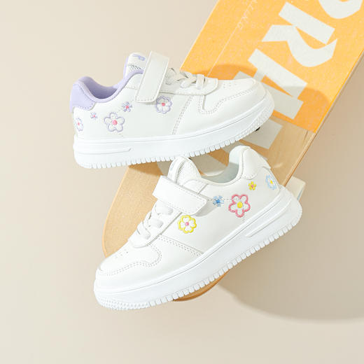 ANNIL/安奈儿童鞋韩系春秋小白鞋中小童板鞋透气软底百搭儿童鞋子HG5304404 商品图3