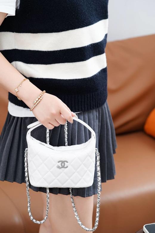 香奈儿 25B 星星扣✨饭盒包 白银 饭盒包经典回归！（LZ） 商品图11